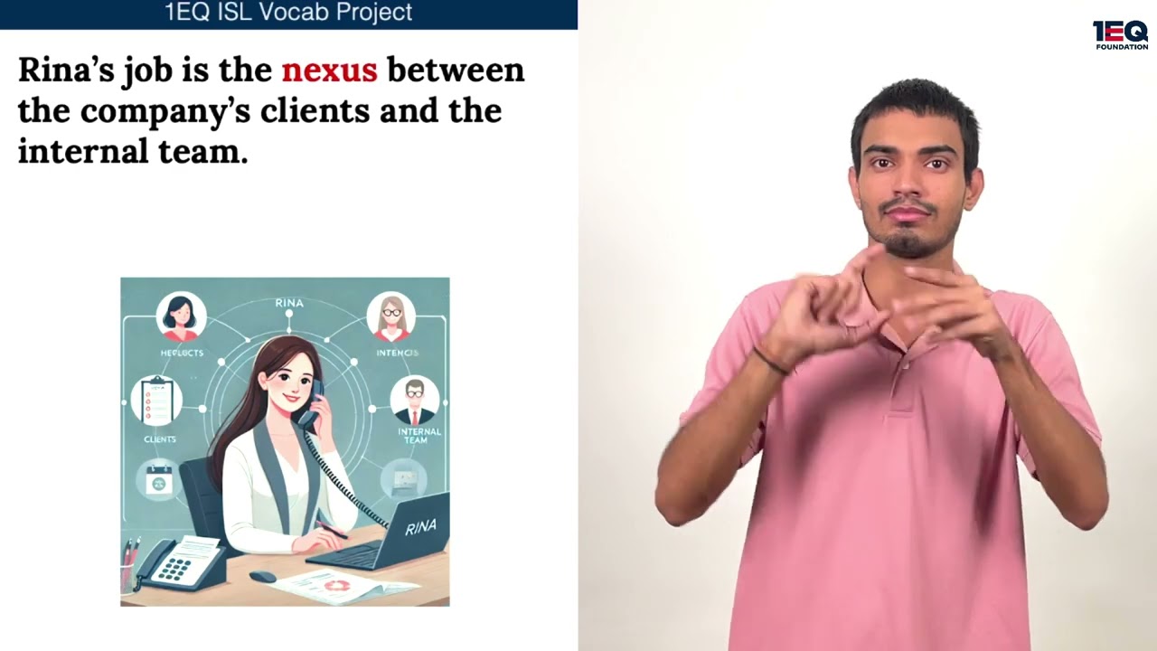 Nexus | 1EQ ISL Vocab