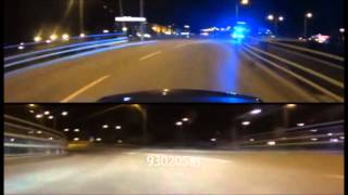 HIGHWAY 2 C63 AMG VS SWEDISH POLICE BEST CHASE