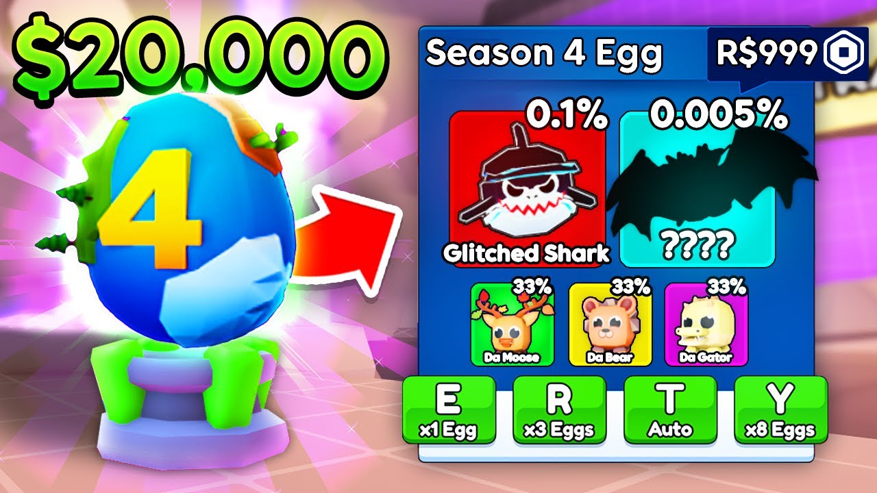 I Spent 20,000 Opening INSANE OP Pet Eggs in Arm Wrestling Simulator