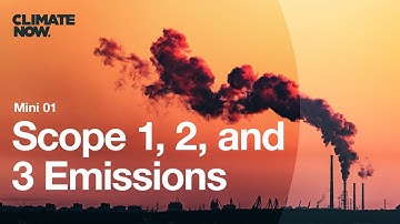 Scope 1, 2, and 3 Emissions explained | Climate Now Mini Video 01