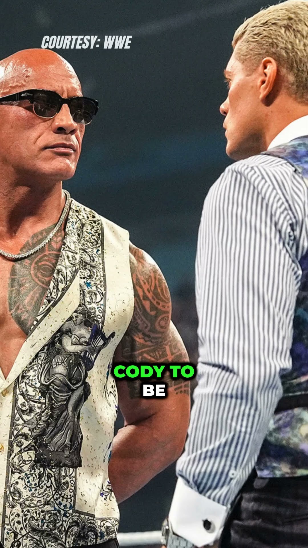 Roman Reigns Ready to Reclaim the Throne! Will The Rock Back Cody #RomanReigns #TheRock #shorts