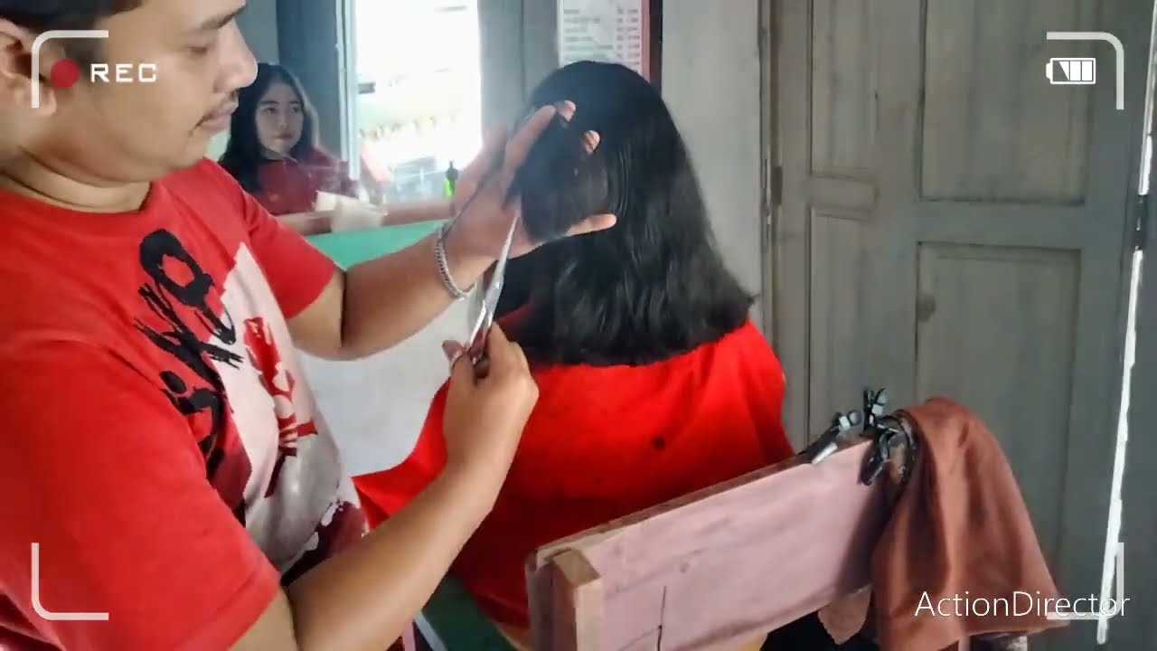 Long Hair Cut Part II#hairplay #haircut #longhair