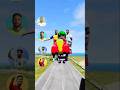 Italian Brainrot Ronaldo Vs  Messi  BeamNG DRIVE Car Jump Challenge Lego Joker #beamngdrive  #shorts