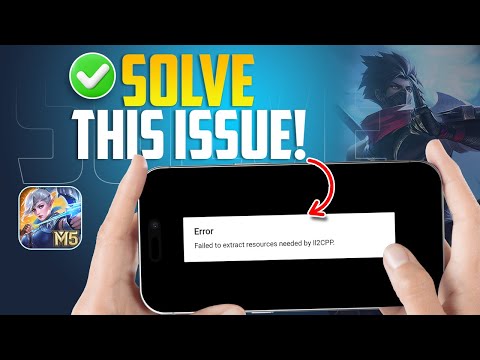 How to Fix Failed to Extract Resources Needed by IL2CPP Error in Mobile Legends on iPhone