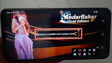How to fix Network is unstable and is trying to load problem solve in AndarBahar Gold Edition