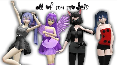 [MMD] All of My Models (So far) 20+! (Some models up for DL!)