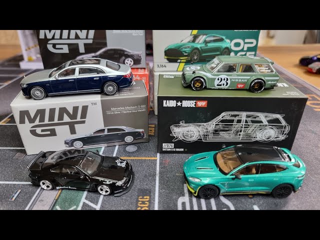 Let's check these Premium Diecast Cars! Minigt Kaido House Poprace