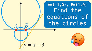Spicy Circles Questions - Coordinate Geometry - A-level Mathematics