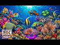 8K Ocean Journey 🐠 Relaxing Tropical Marine Life & Beautiful Fish