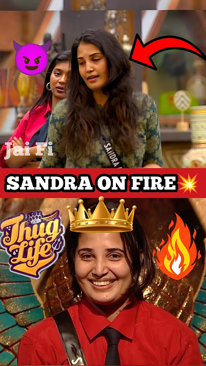 💥Bigg Boss 9 Tamil🥵❤️‍🔥 Sandra Secret Task😍🔥 Crazy😱‼️ #shortsfeed #biggboss9tamil #bb9tamil#bb9