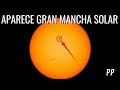 APARECE MANCHA SOLAR GIGANTE SIMILAR AL EVENTO &quot;CARRINGTON&quot; EN 1859