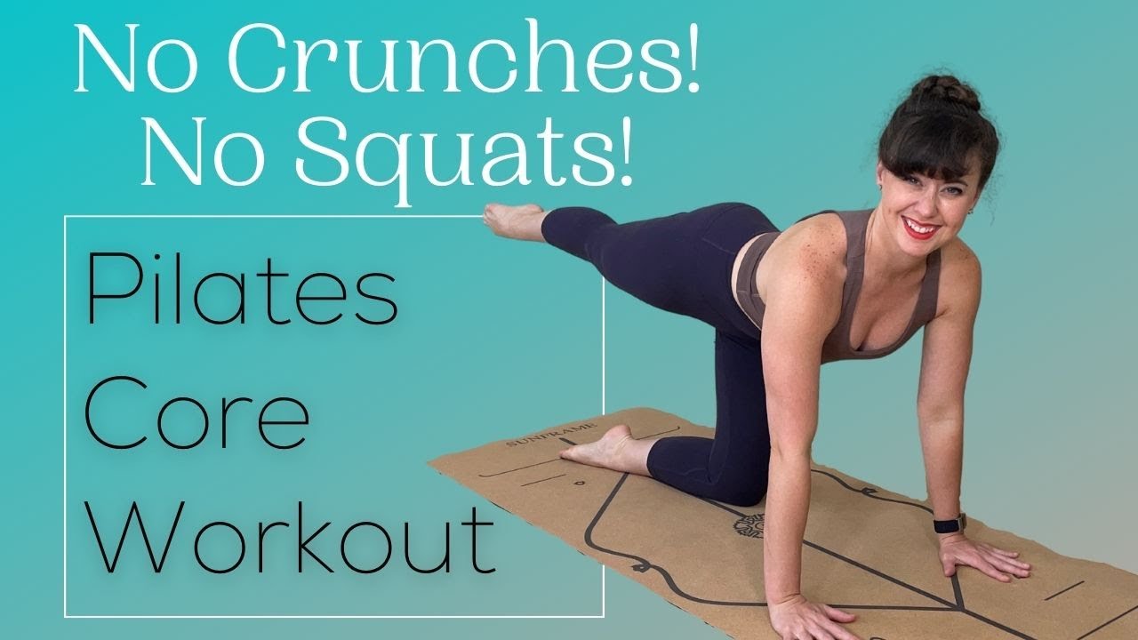 Pilates At Home | No Crunching Ab & Core Workout - YouTube