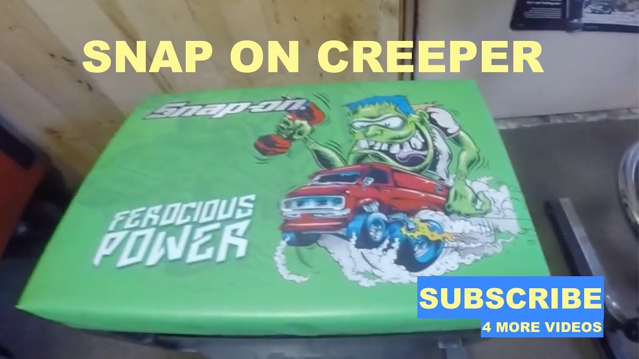 Snap On Creeper Unboxing - YouTube