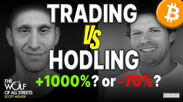 BITCOIN TRADING BETTER THAN HODLING?? WOLF OF ALL STREETS & JULIAN HOSP (incl german subtitles)