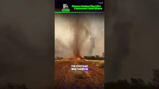 Close Encounter with an Australian Fire Tornado #news #heynewsup #stayinformed #trending #viralvideo