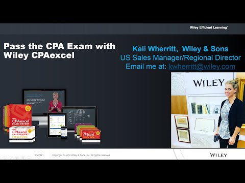 Quick Demo for Tri-C on CPA Test Prep Self-Study and Canvas