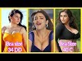 OMG.. Biggest B0 0Bs size of south Indian actresses/Bra Size/ Figure of Tollywood actress