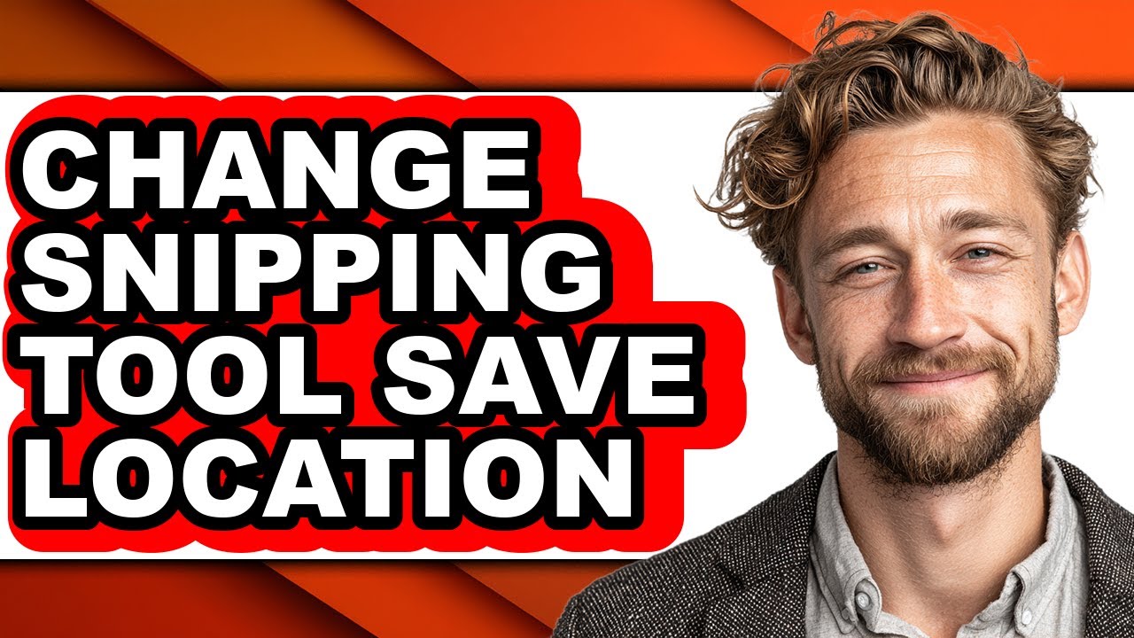 How to Change Snipping Tool Save Location (only Way) - YouTube