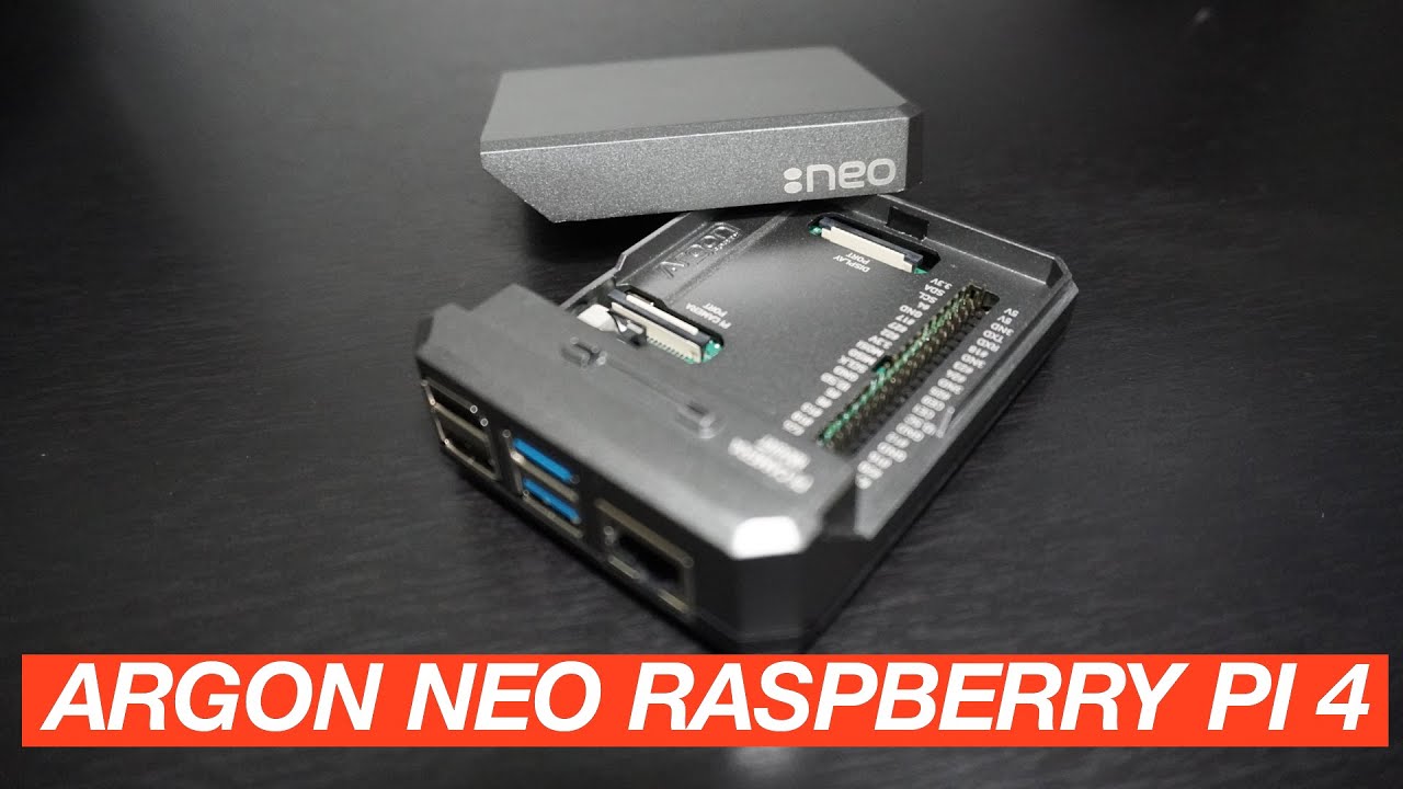 Argon NEO Raspberry Pi 4 Case