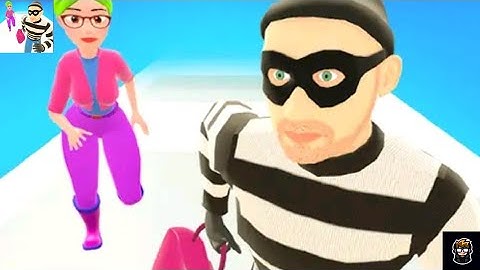Girl Run 3D - Catch The Thief Gameplay Walkthrough