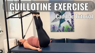 How to Do the Guillotine Exercise on the Pilates Cadillac & Tower | STOTT Pilates Tutorial