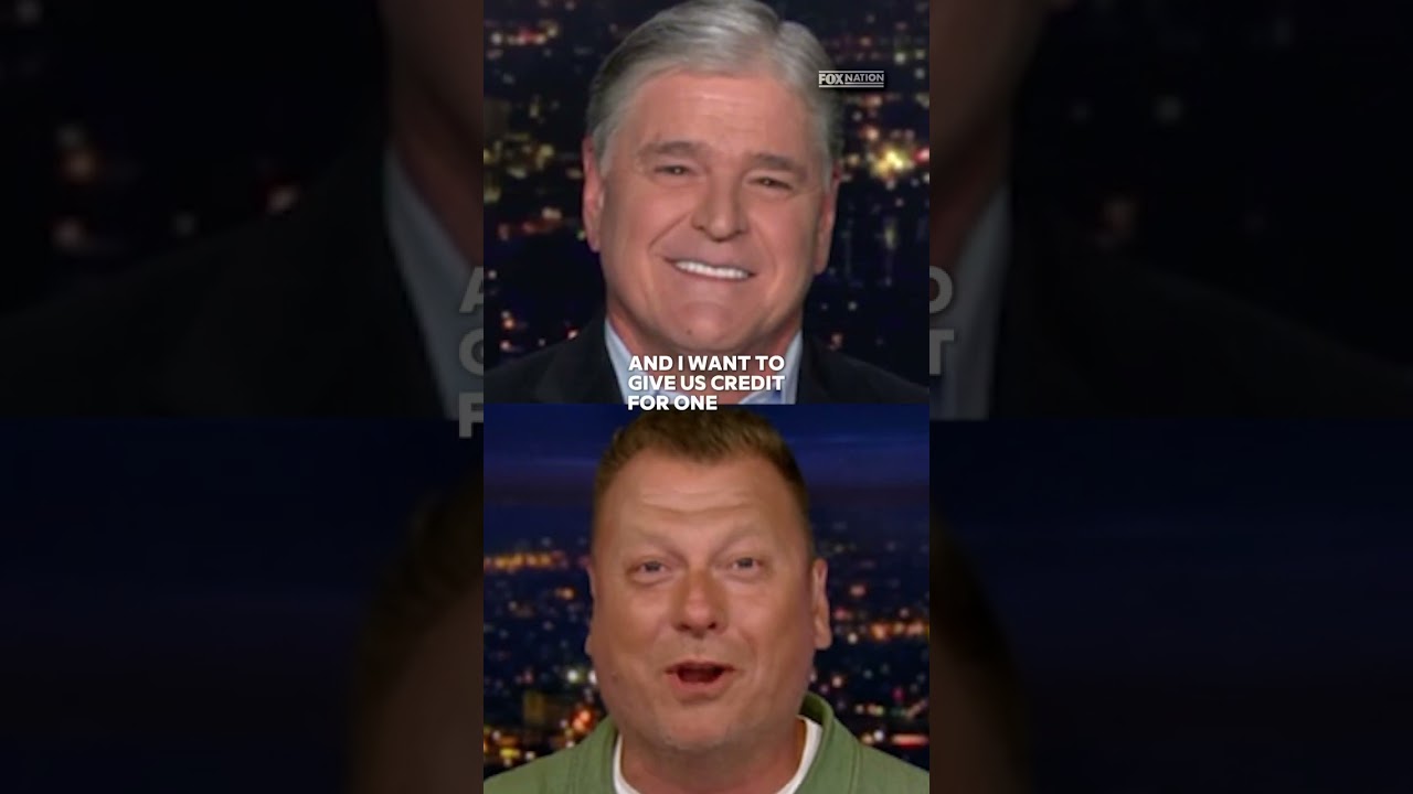 Sean Hannity & Jimmy Failla Catch Up After 'Punchlines & Patriots'