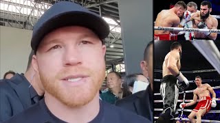 “Beterbiev is a Bigger CHALLENGE than [Bivol]”— Canelo Alvarez Reacts to Undisputed Fight at 175 lbs