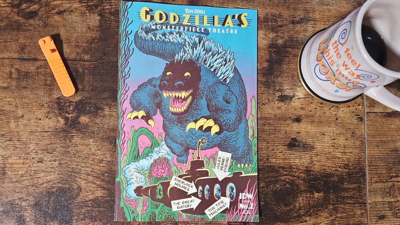 Godzilla's Monsterpiece Theater issue 2 - Comic Reviews