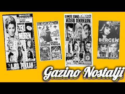 (-2-) Gazino Afişleri Nostalji 50 Afiş