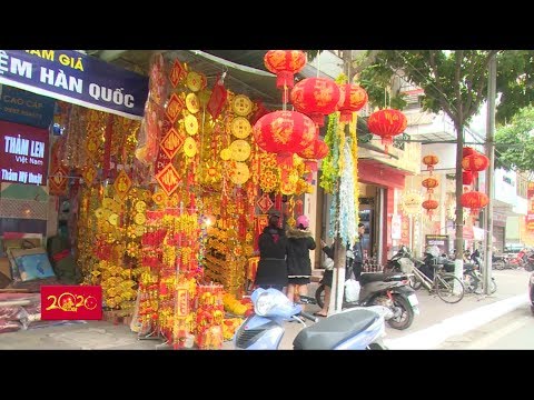 Video Đa dạng thị trường đồ trang trí Tết Nguyên đán - youtube