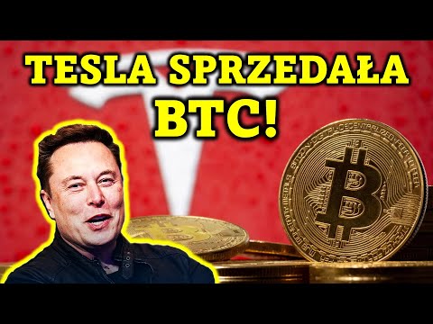 TESLA sprzedała 75% BITCOIN'ÓW! Elon Musk stracił wiarę w BTC?