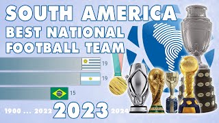 SOUTH AMERICA. Best National Football Team EVER (1900 - 2023) | IFFHS