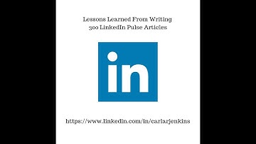 Lessons learned from writing 300 LinkedIn Pulse articles