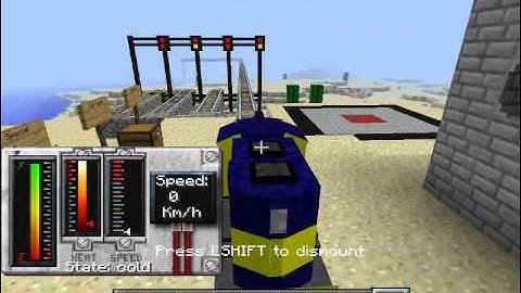 Aztec Gaming - Traincraft and Railcraft mod review + showcase