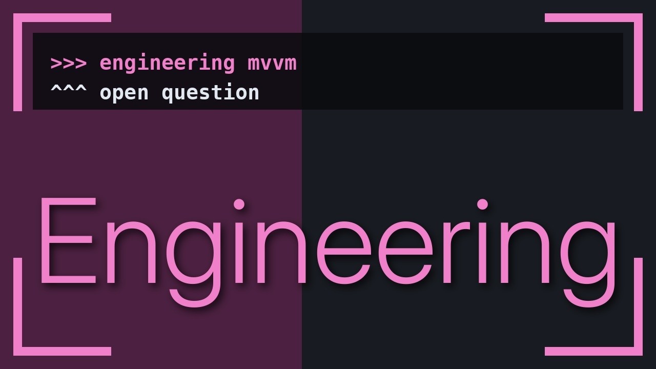 Software Engineering: MVVM/WPF/Appropriate place for code - YouTube