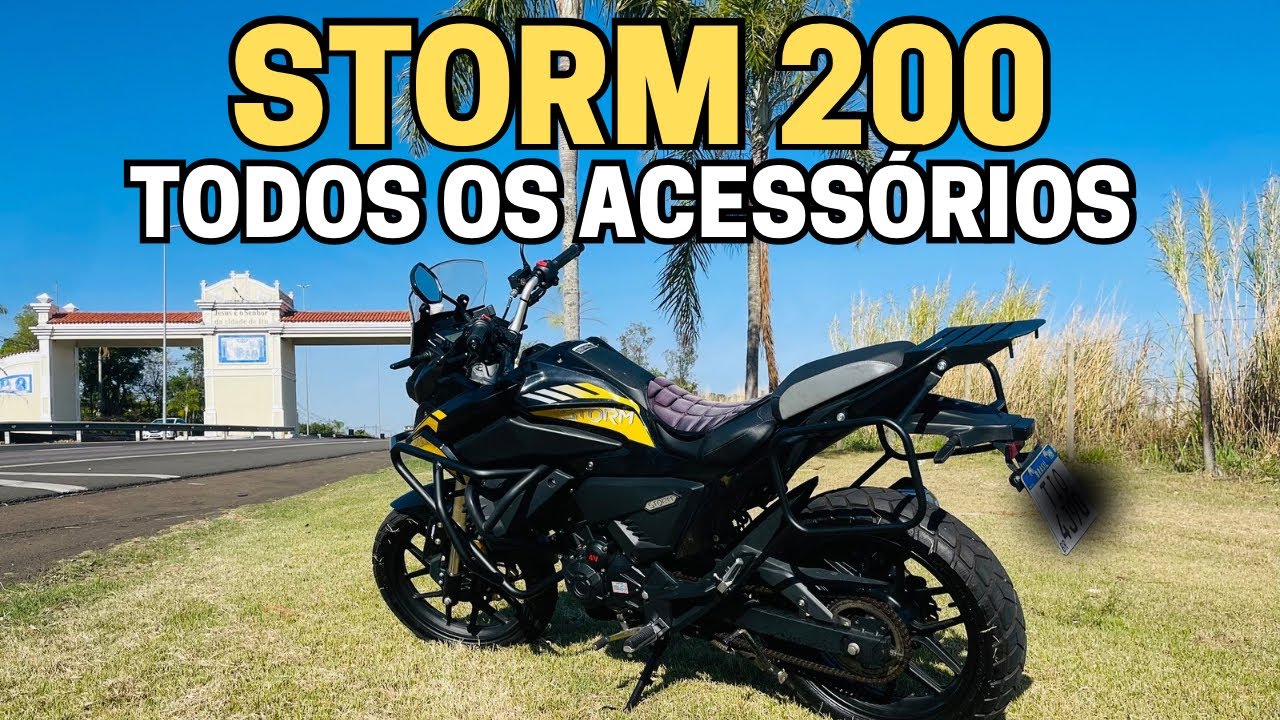 Linha de Acessórios COMPLETA que deixam a moto MELHOR para o DIA A DIA e VIAGENS!