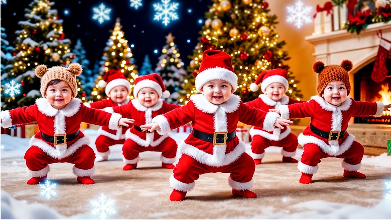 Jingle Bells Song 2025 | Baby Dance & Holiday Fun with Christmas Song ...