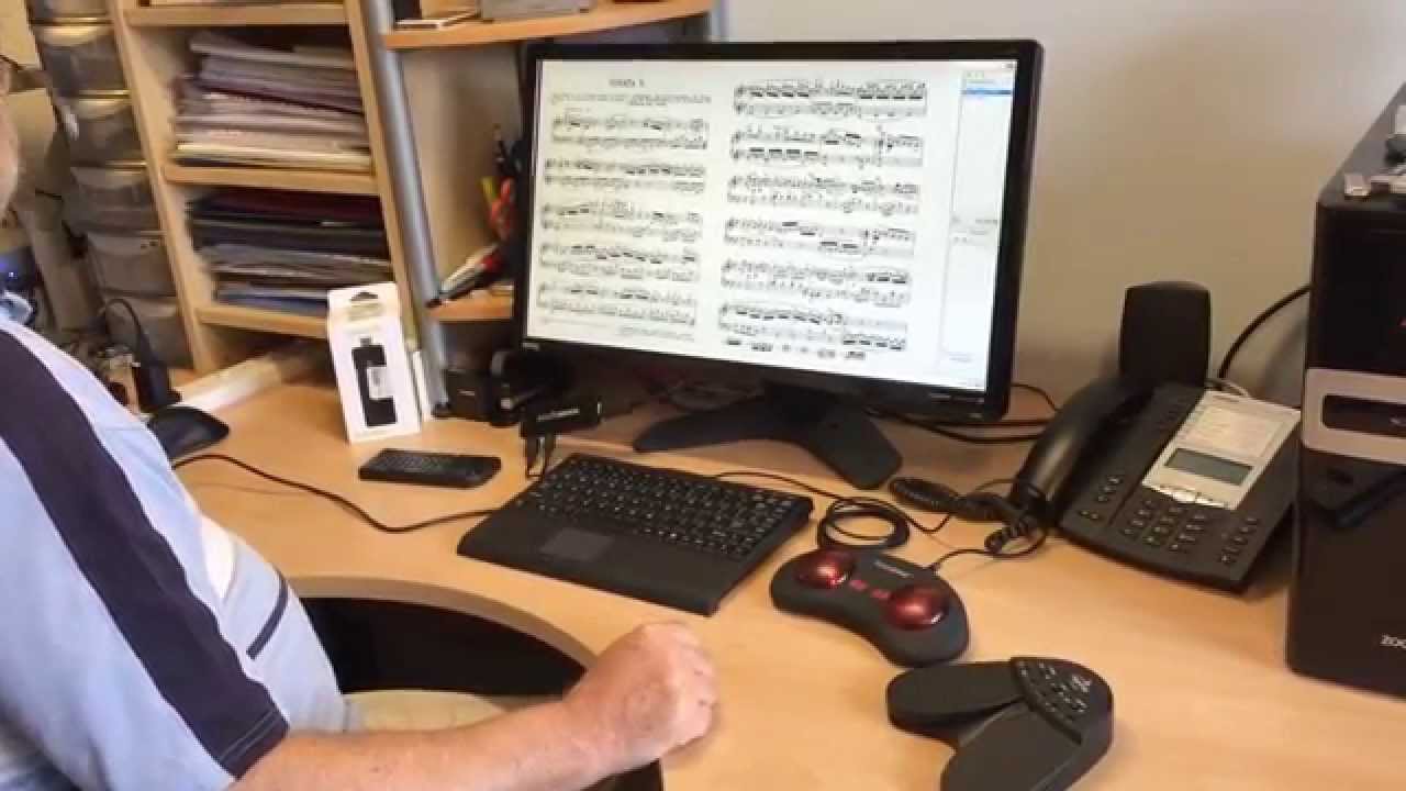 Using a Stick PC as a Digital Music Stand