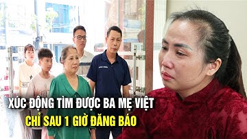 Cô gái Pháp bất ngờ tìm được mẹ Việt chỉ sau 1 giờ đăng báo Cuộc đoàn tụ giải oan cho bố sau 28 năm