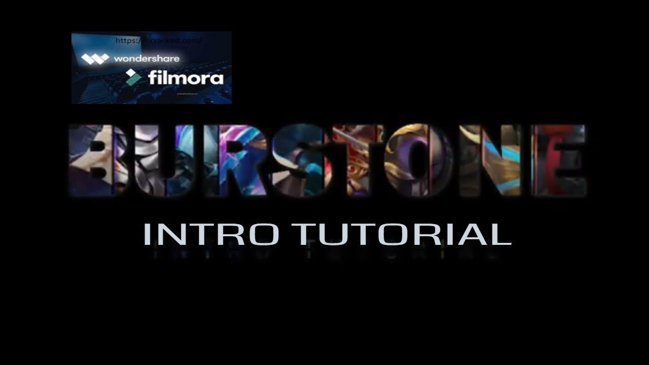 INTRO TUTORIAL | HOW TO EDIT INTRO CINEMATIC | USING FILMORA - YouTube