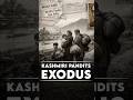 How Kashmiri Pandits Suffered in the Exodus #KashmiriPandits #KashmirExodus #IndianHistory
