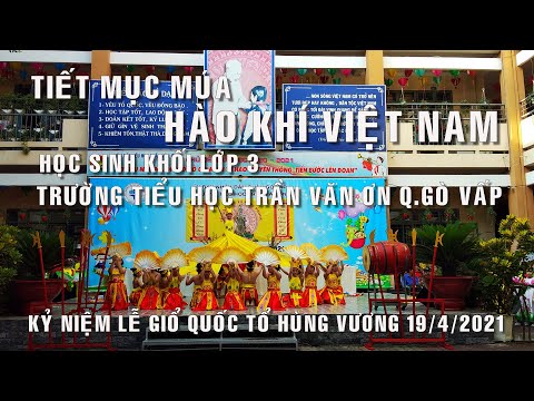 Video TIẾT MỤC MÚA HÀO KHÍ VIỆT NAM | HỌC SINH KHỐI LỚP 3... - YouTube