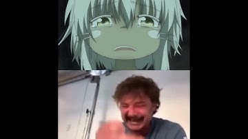 Pedro Pascal crying Nanachi and Mitty- Made in Abyss
