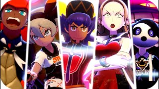 Pokémon Sword \& Shield : All Character Gigantamax Moves \& Quotes (HQ)