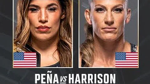 Julianna “The Venezuelan Vixen” Peña vs. Kayla Harrison walkouts and intros.