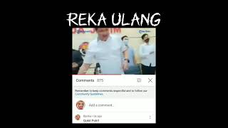 Reka Ulang Tersangka Kebaya Merah