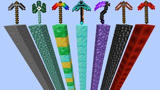 WHICH MINECRAFT PICKAXE IS THE FASTEST