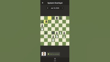 Chess.com Daily puzzle 18/01/2025
