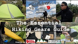 Trail100โล - Fjällräven Classic Korea | The Essential Hiking Gears Guide 2023