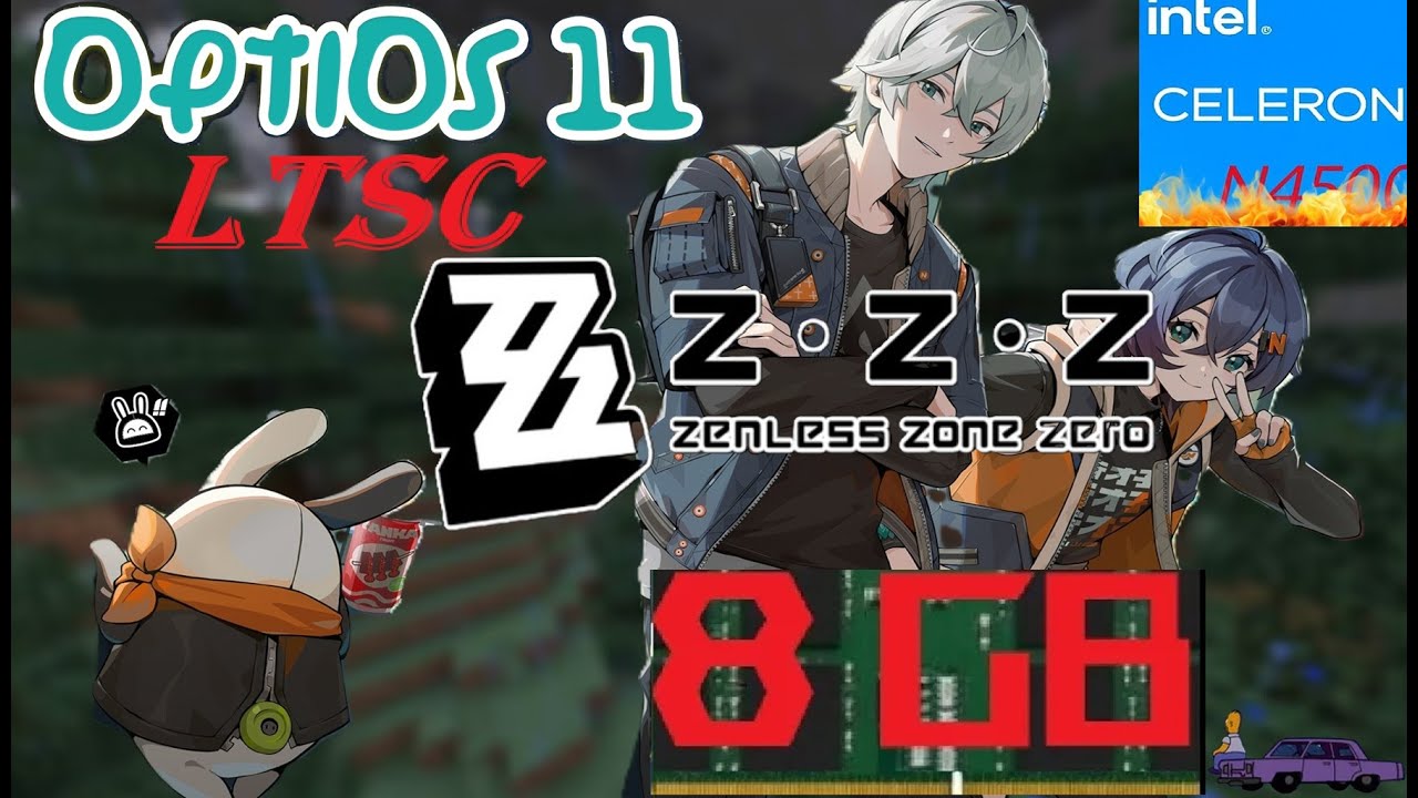 Может ли Celeron N4500 работать в Zenless Zone Zero?